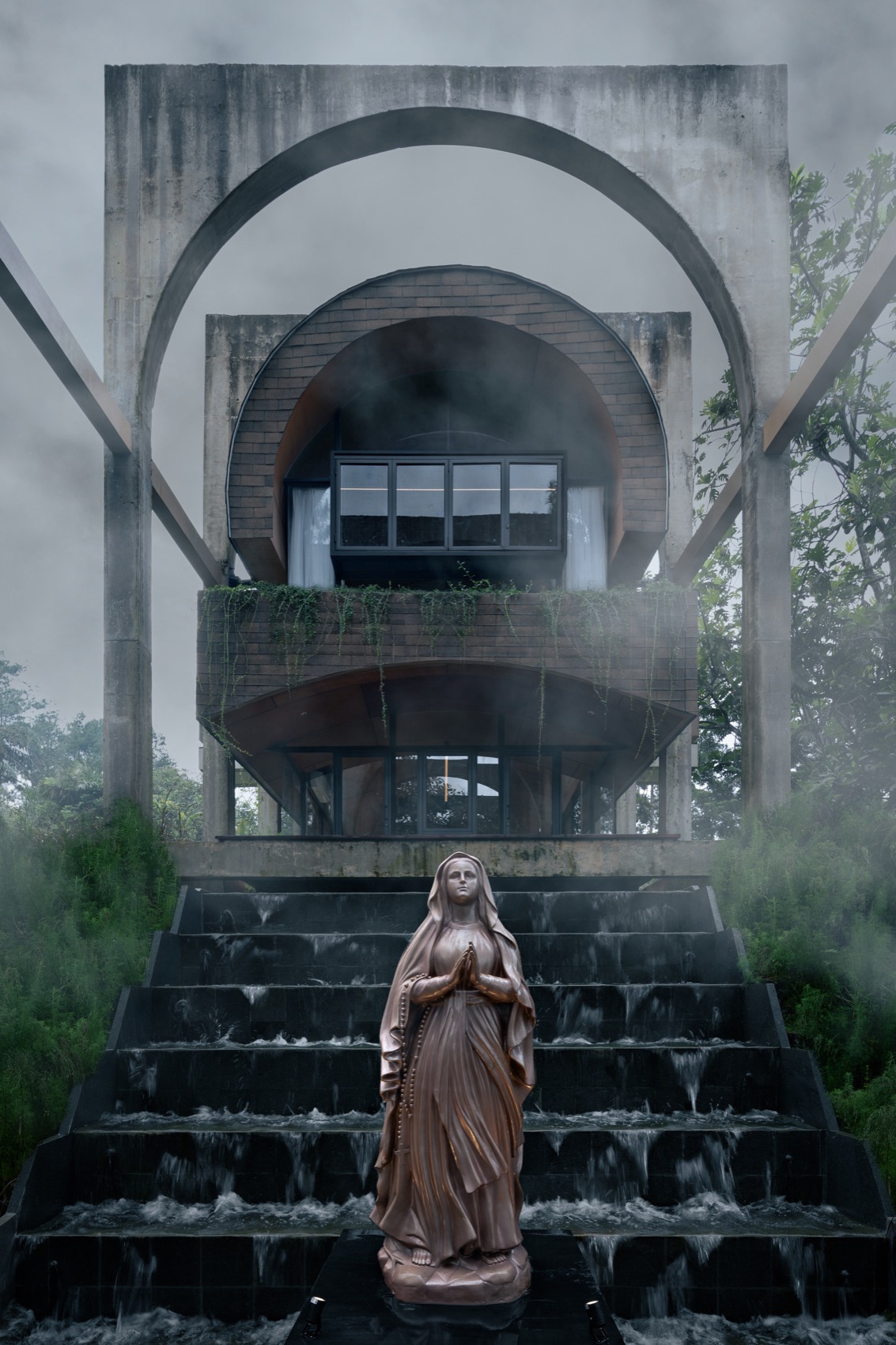 圣殿隧道花园丨印度丨RAD+AR-37