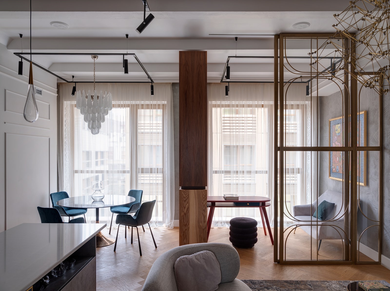 玻璃隔断的魅力 | 10 个室内设计案例-7