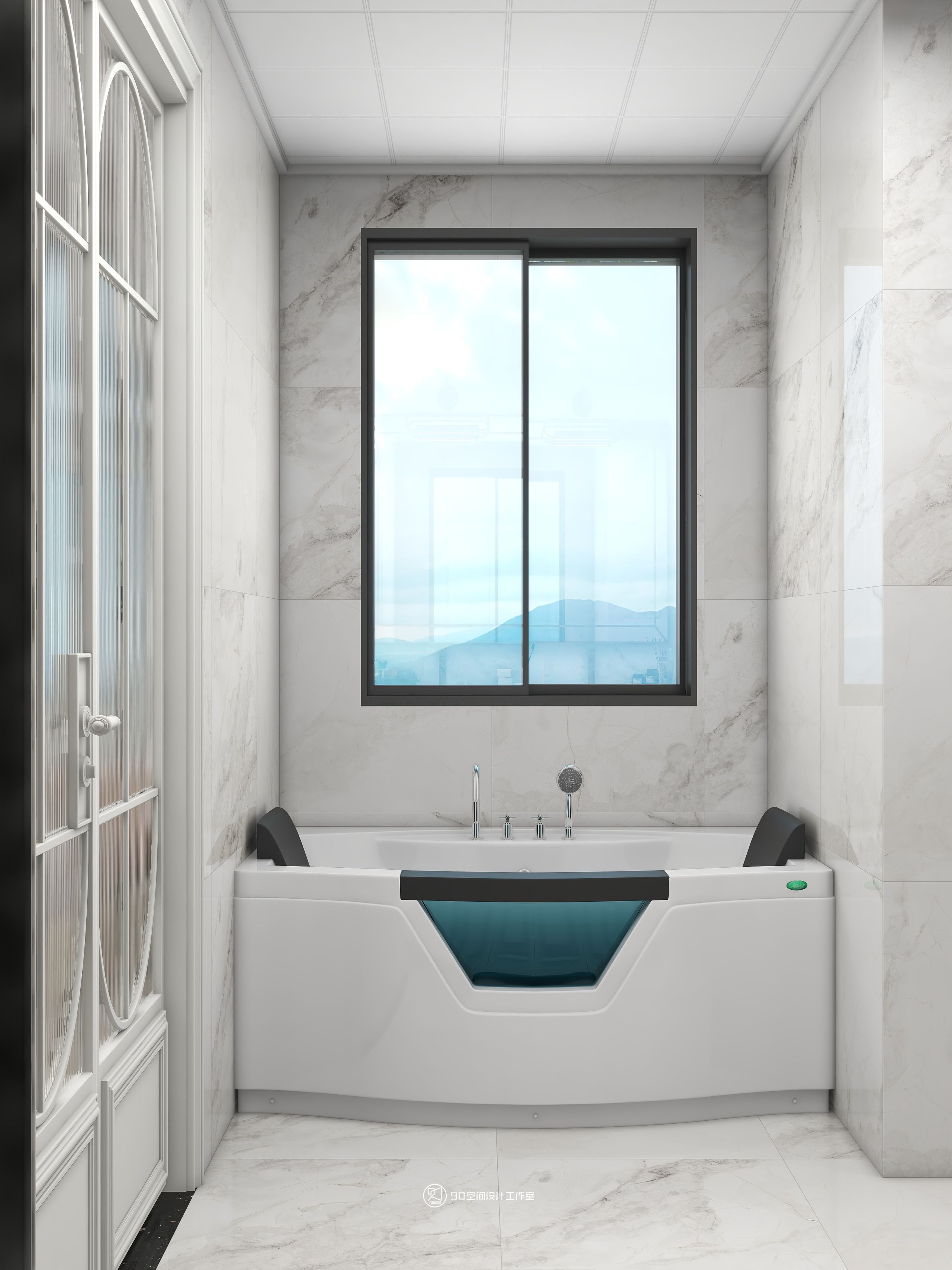 125㎡法式风,寻找家中氛围感丨90空间设计-46