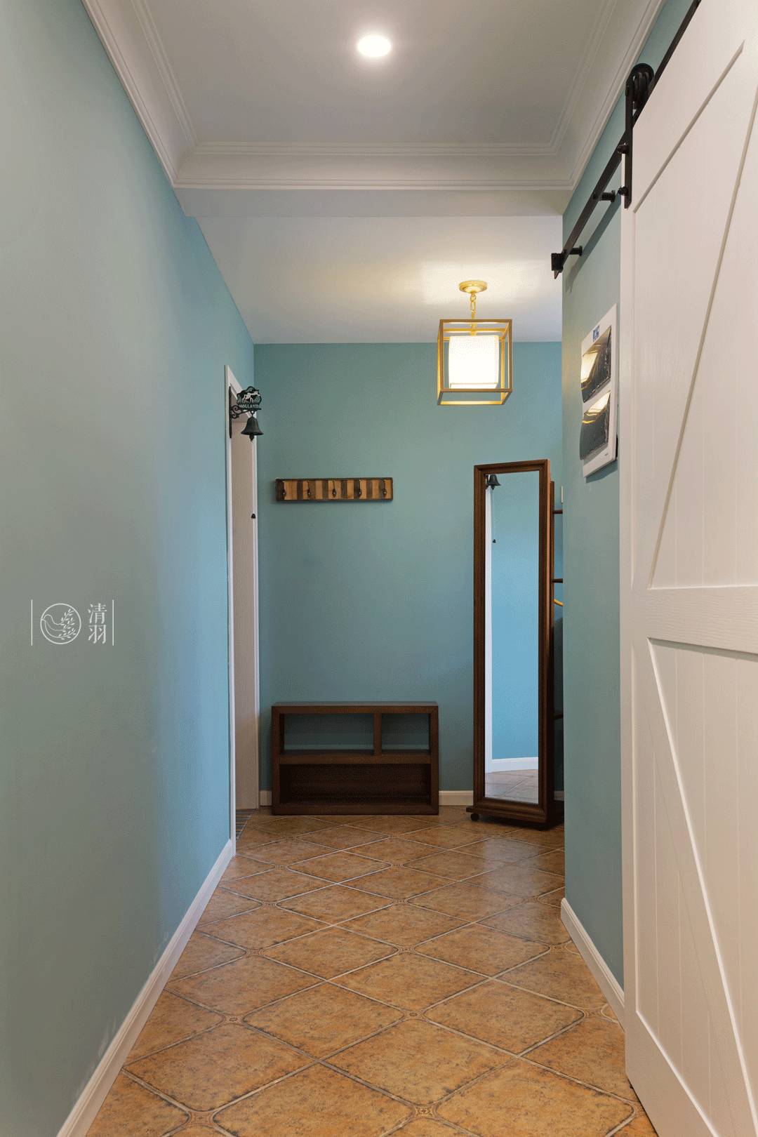 现代美式家居中的音乐时光-18