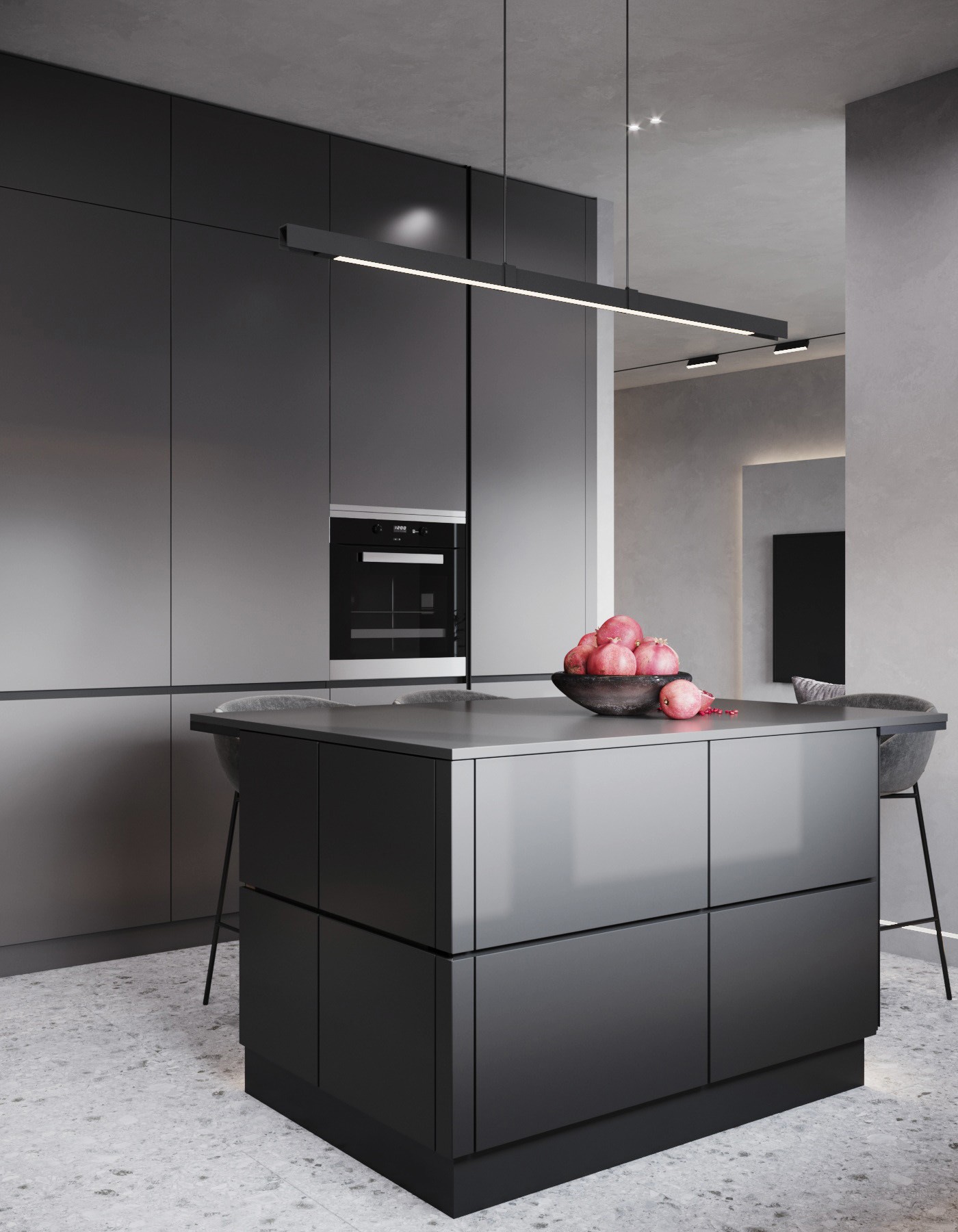 高级灰与绿色 温柔的冷色调 点亮春日-13