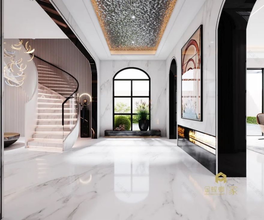 绿地桃花园别墅丨金螳螂·家榆林店-17