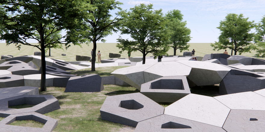 圆形沃罗诺伊景观-11