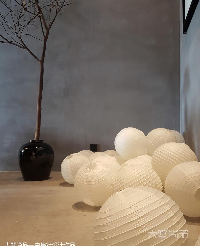 禅意东方美学 | 黑白灰的禅茶一味空间设计-8