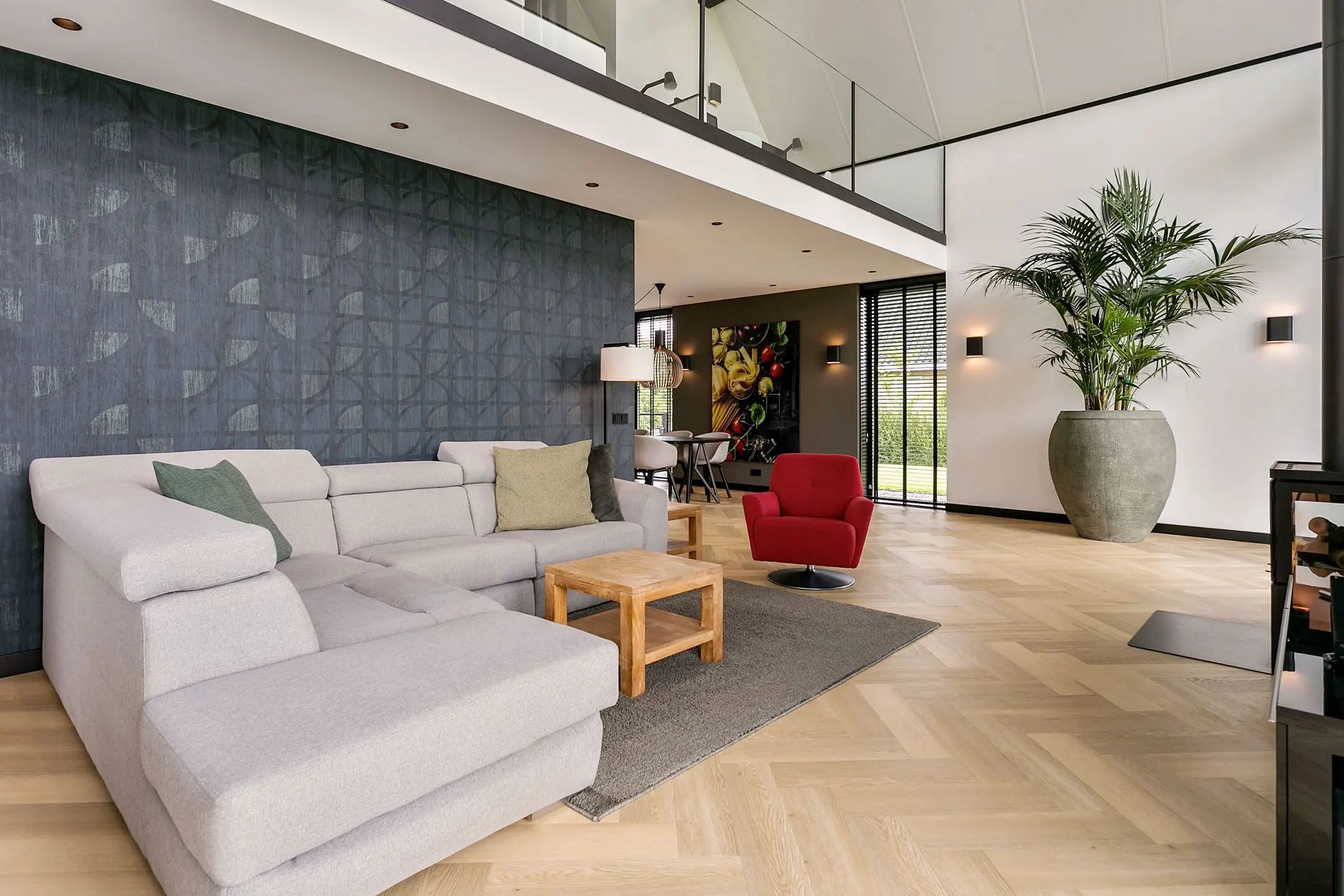 荷兰明亮当代住宅,设计感与自然和谐共生-9