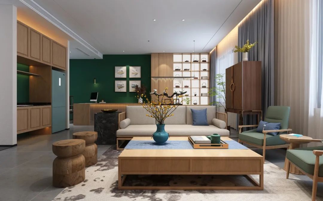 南宁茶室设计 | 素来设计诠释禅意空间-17