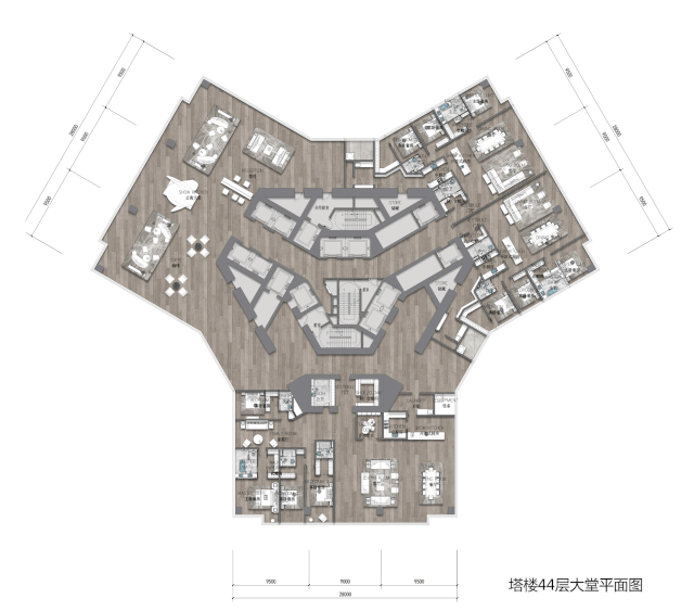 西安万达高新区超高层方案 | 传统与现代的融合-76