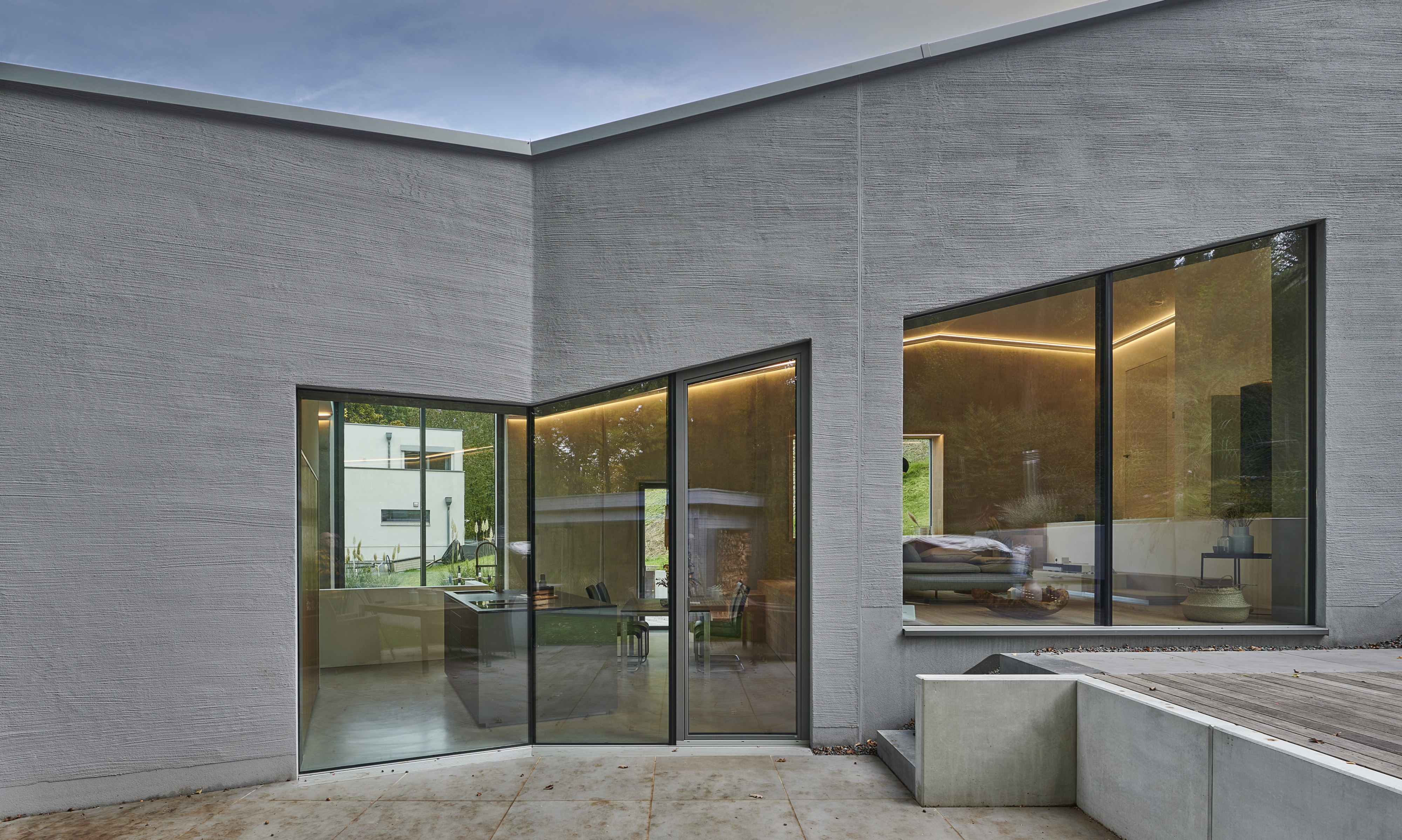 城堡山下的住宅与古橡树共生-8