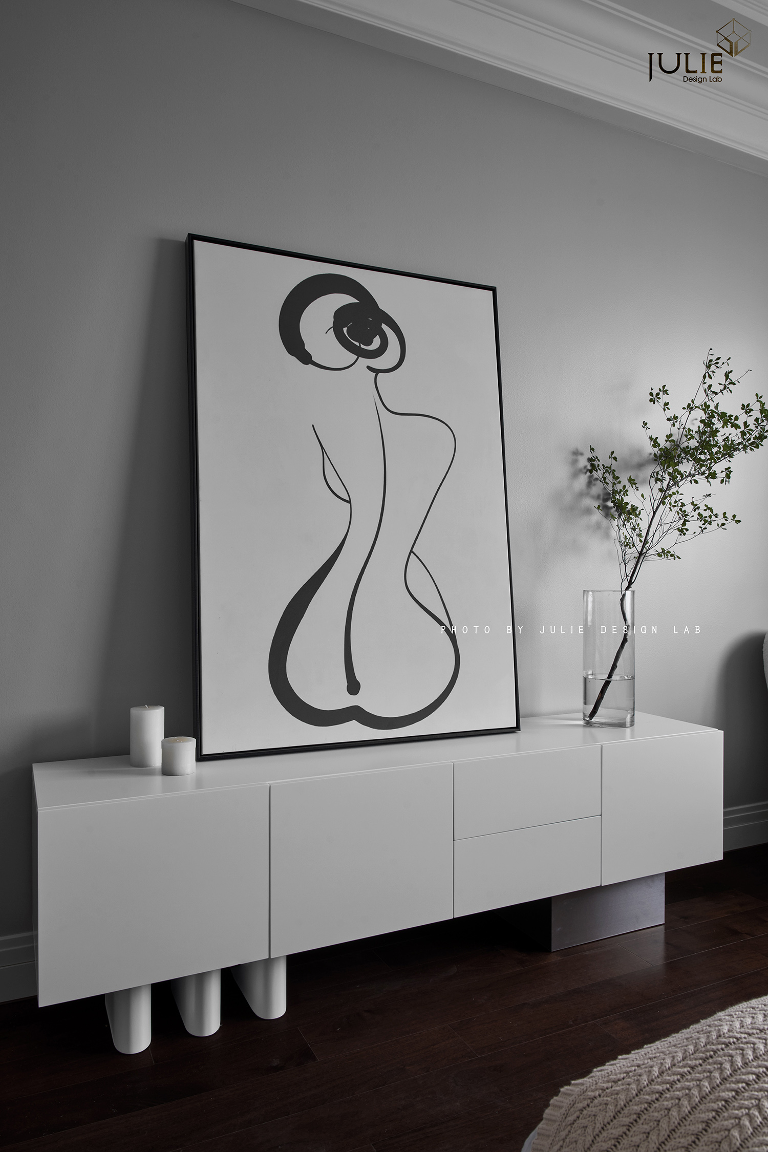 法式轻奢浪漫住宅设计丨中国杭州丨JULIE 软装设计-33