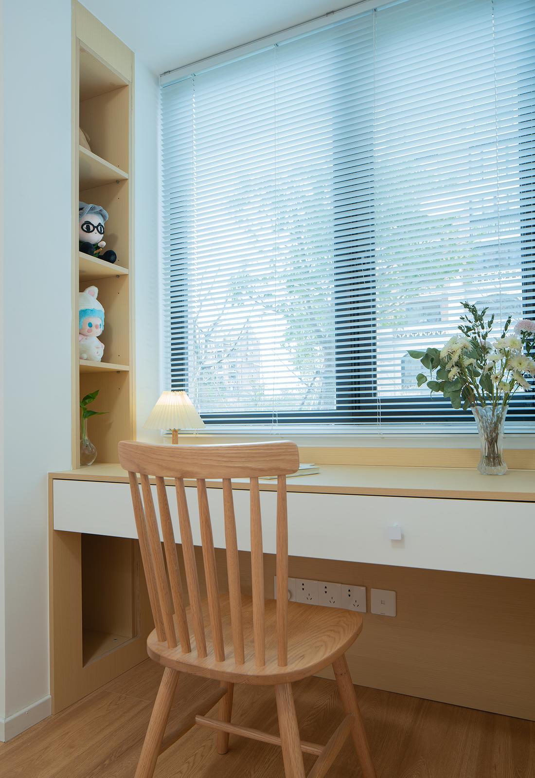 日式原木风超强收纳 140m²婚房设计-56