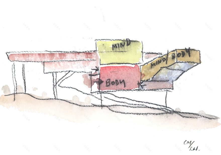 STEVEN HOLL ARCHITECTS - Campbell Sports Center, Columbia University-4