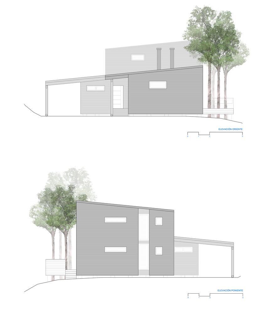 湖畔静谧之家 | 智利巴塔哥尼亚森林与湖泊的完美融合-54