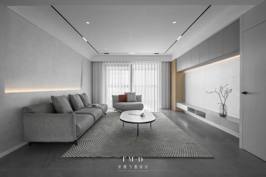 《银河》· 极简现代空间设计丨中国合肥丨安徽飞墨设计-13
