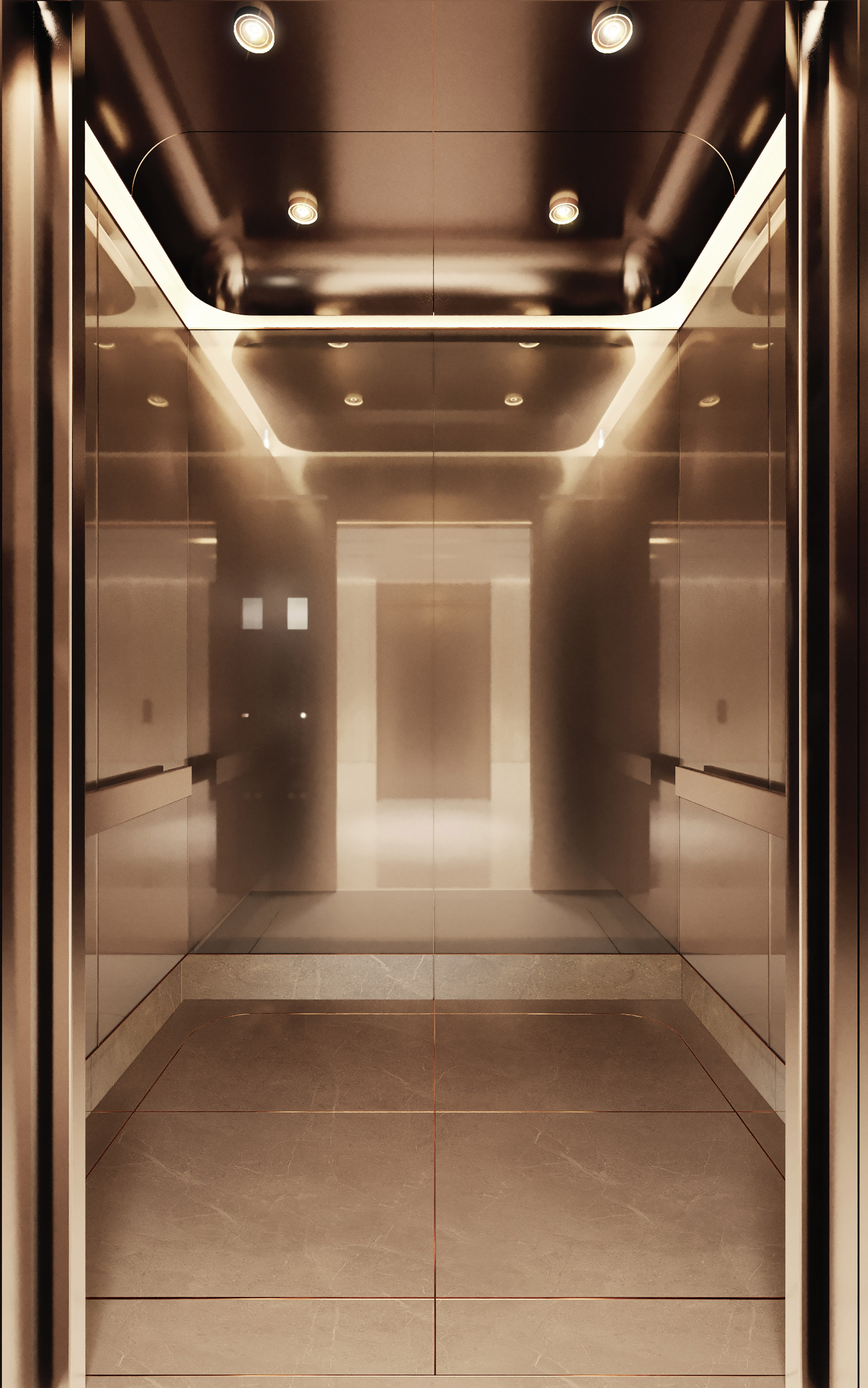 上海金融区 5 座办公楼大堂设计——柔美与坚实的和谐交织-5