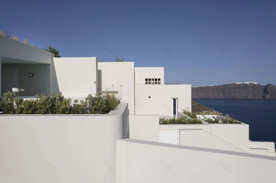 新作 圣托里尼又一!悬崖上的白色窑洞酒店-39