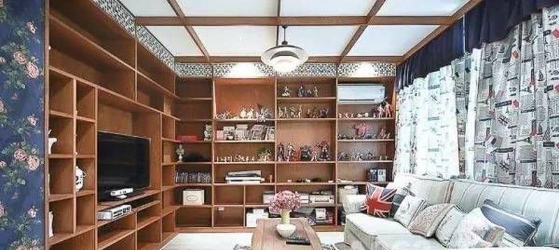 80㎡混搭家居 | 超强收纳墙柜,展现多彩生活-25