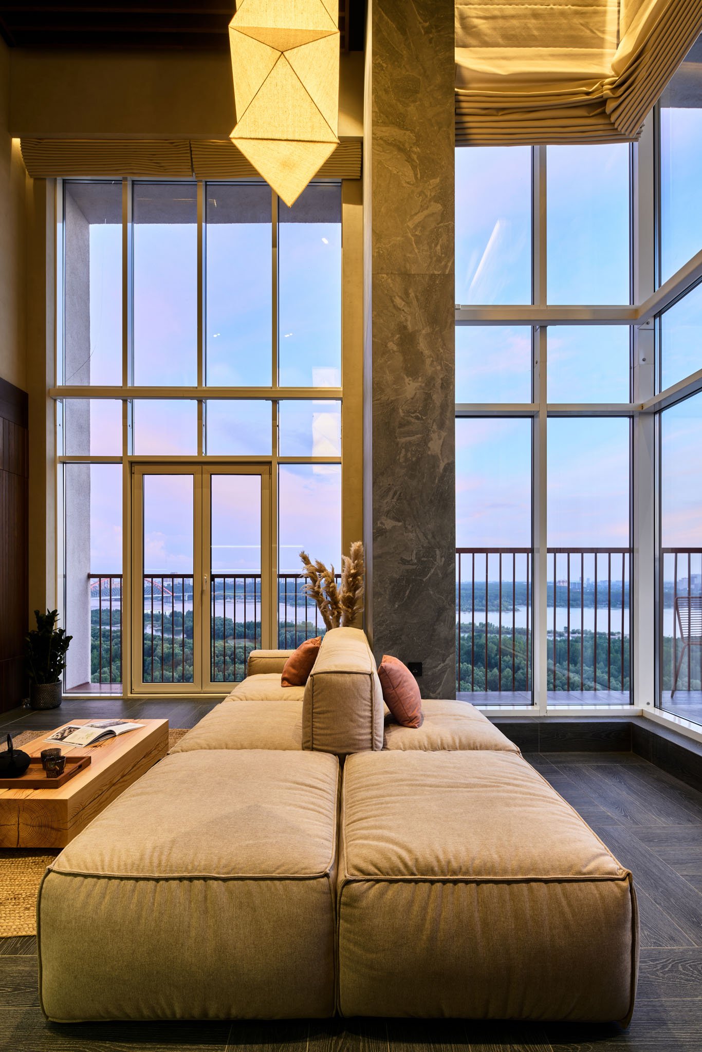 带露台的河景复式公寓丨俄罗斯新西伯利亚丨Brusnika Design-17