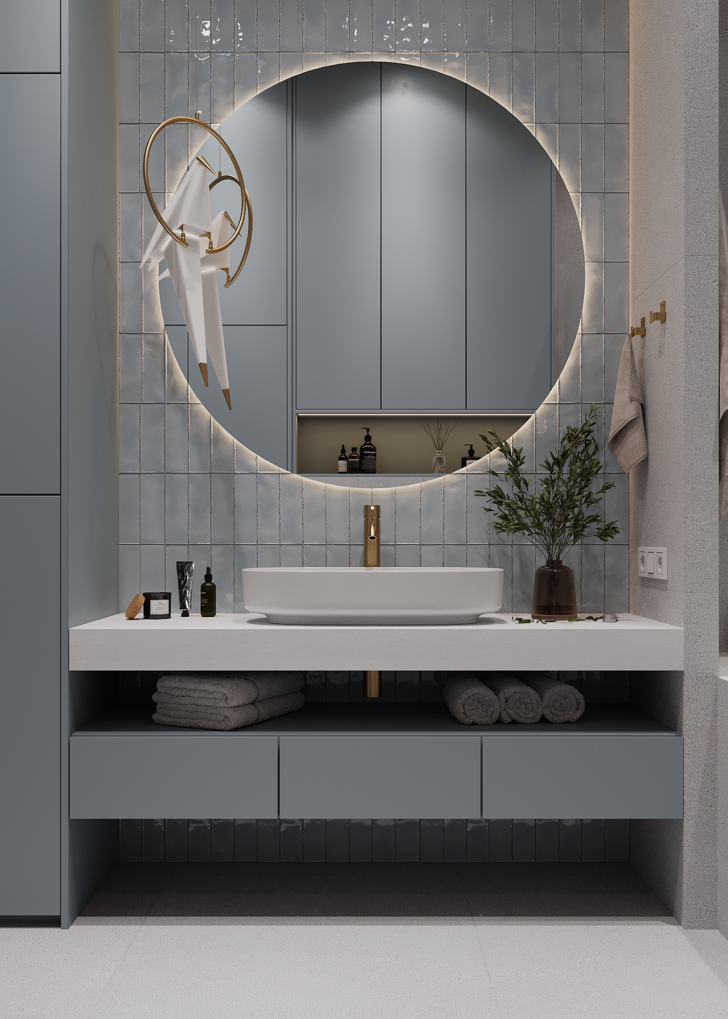 ZHK“银泉”公寓室内设计丨乌克兰哈尔科夫-27