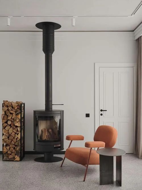 全景玻璃 77㎡舒适公寓丨Alexandra Chigintseva-5