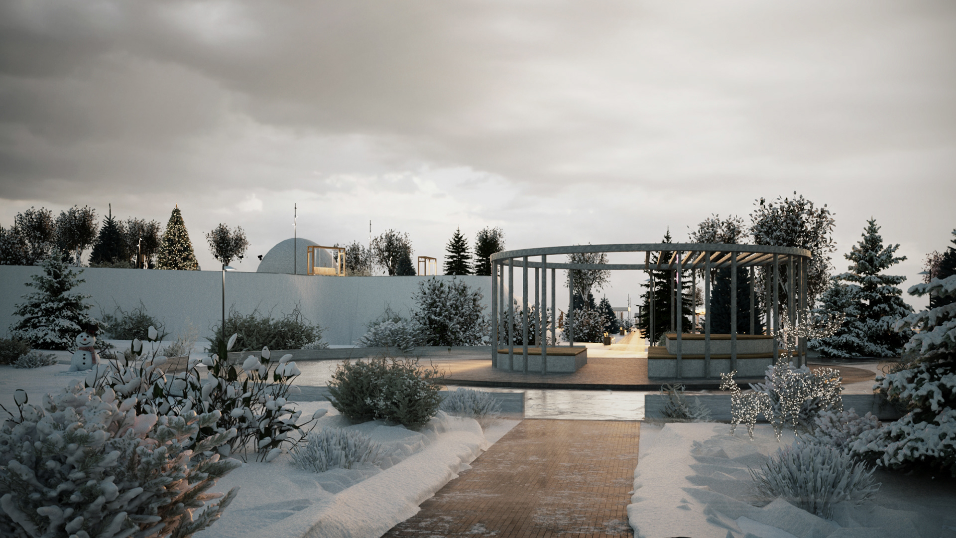 Officers Park景观设计丨俄罗斯丨Alena Kokueva,Silviya Al Ubed等-50