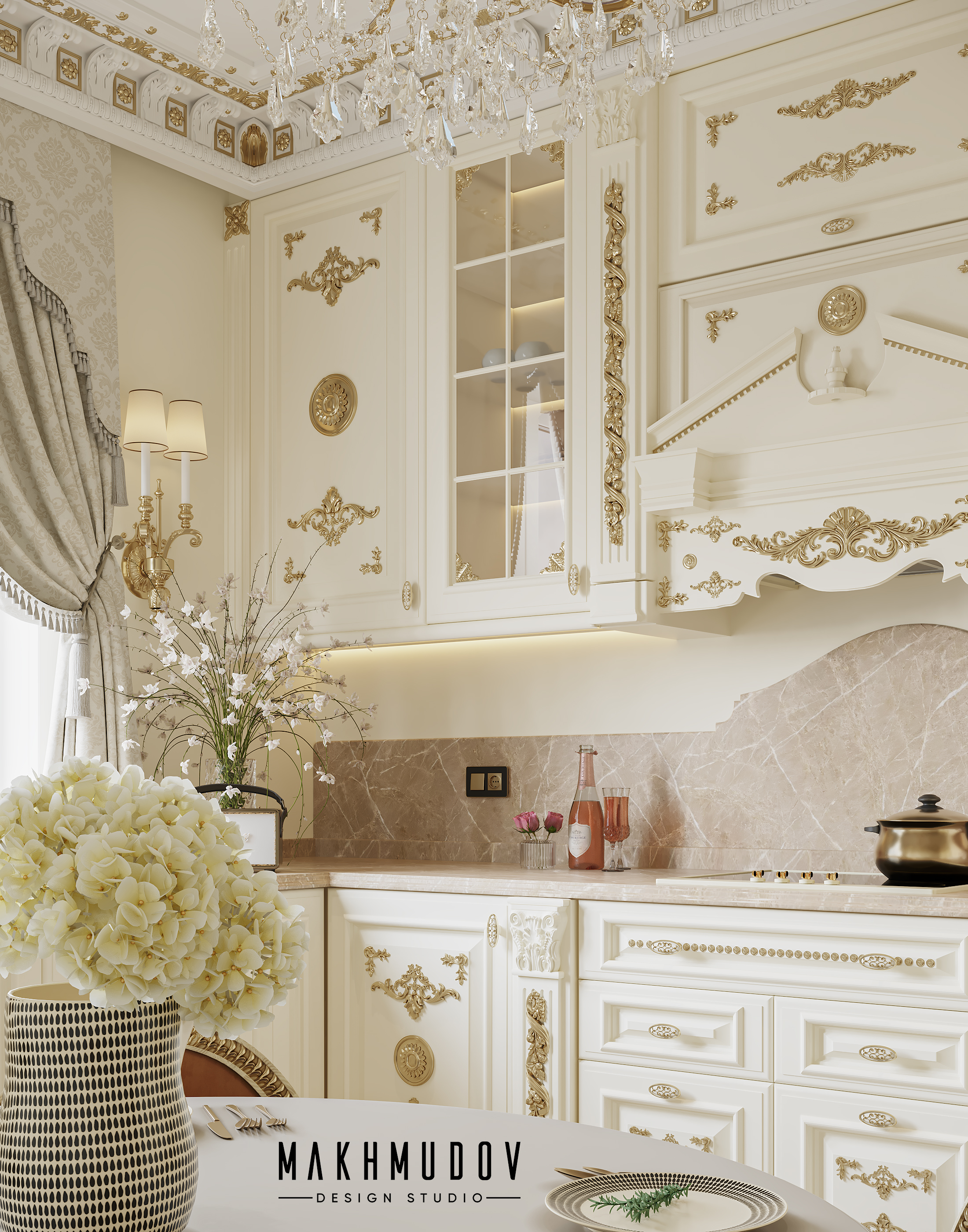 "Moscow" Classic kitchen-5