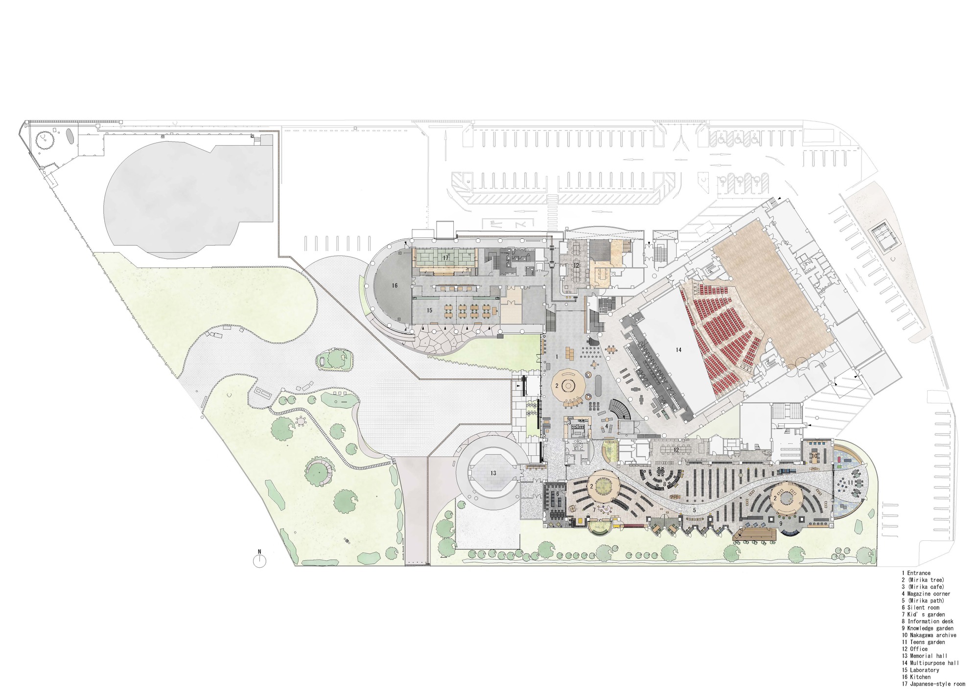 Mirikaroden Nakagawa Cultural Complex / Furumori Koichi architectural design studio-43