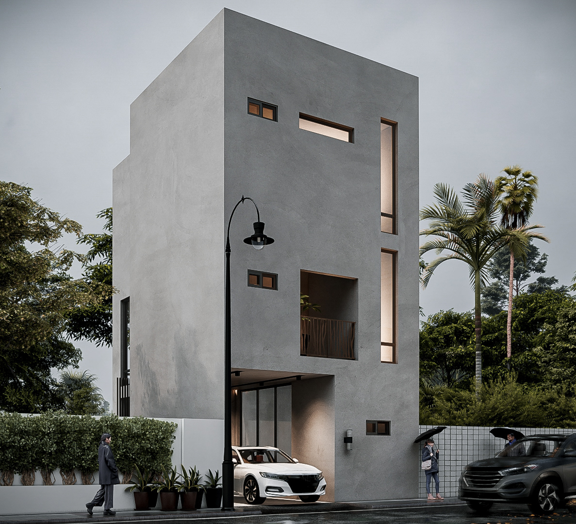 粗野主义别墅设计丨Paolo Nuñez-6