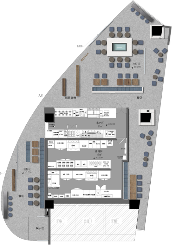 喜茶苏州石路天虹店-41