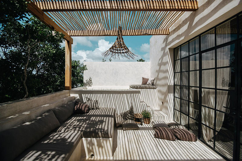 墨西哥热带雨林中的双层公寓-17