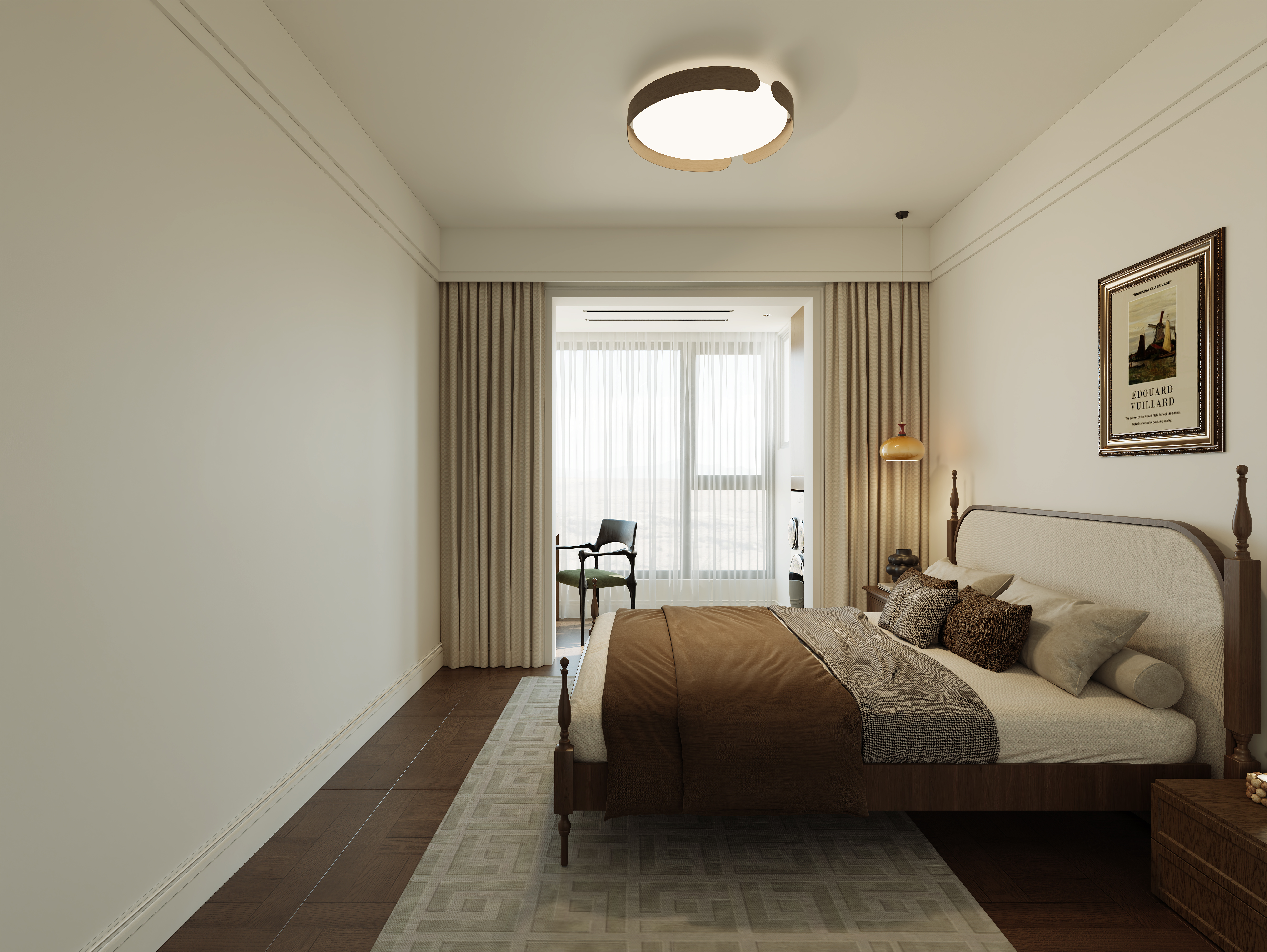 法式小户型方案-10