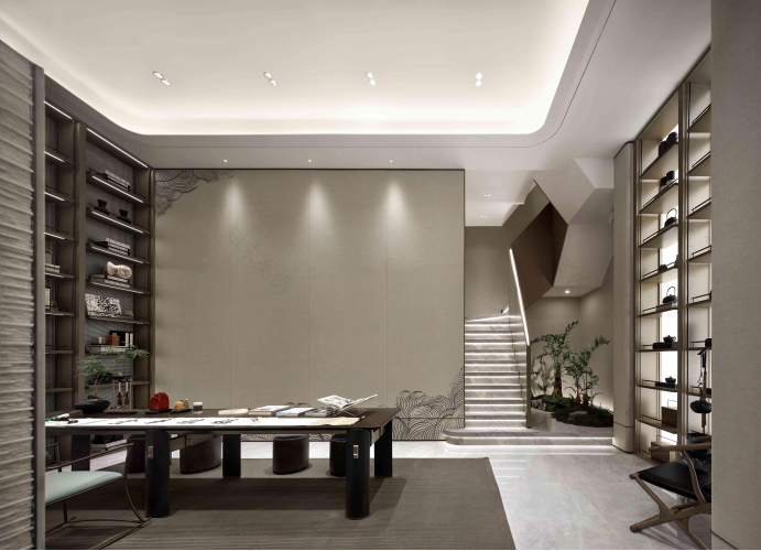 无锡金茂府·凤屿山河叠拼样板间丨中国无锡丨上海泽钦室内设计有限公司-57