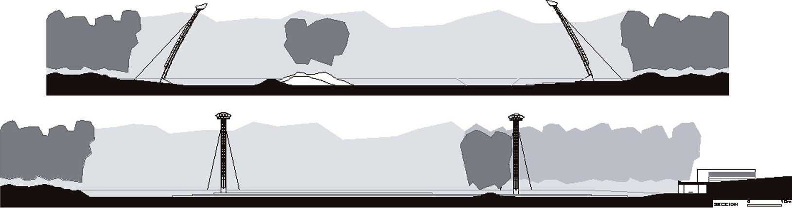 种满大树的标准跑道－西班牙小镇Olot体育公园 / RCR arquitectes & arqfoto拍摄 -58