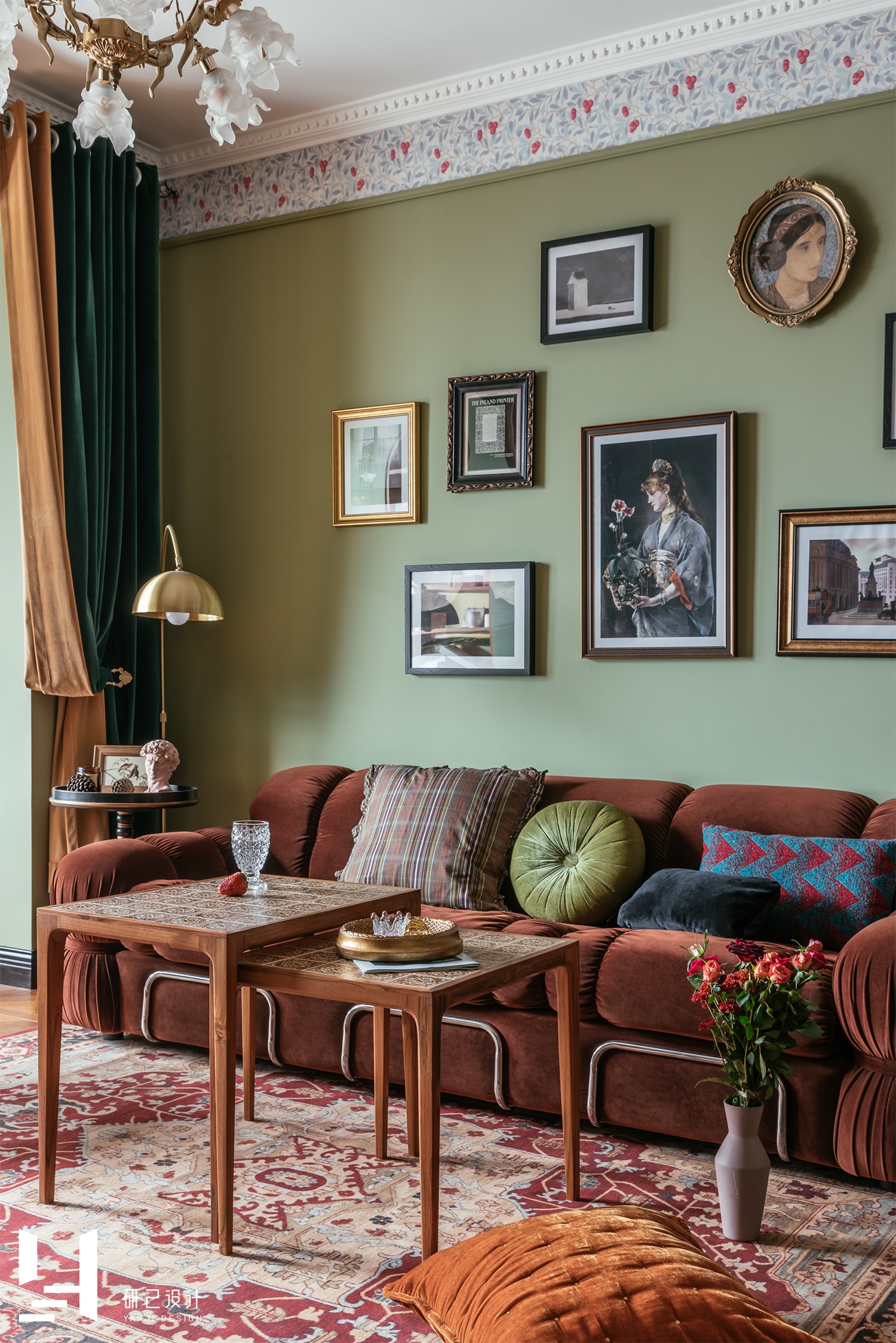 芜绿复古宅设计丨中国芜湖丨研己设计-16