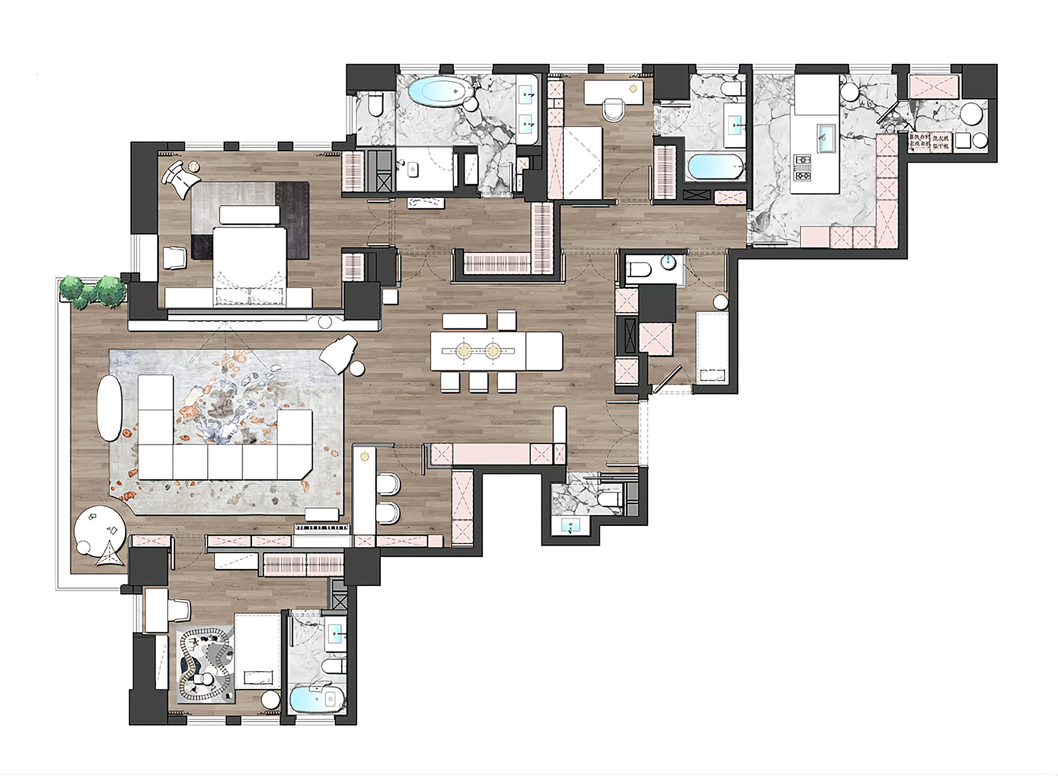 330㎡江景大平层丨中国上海丨力设计-53