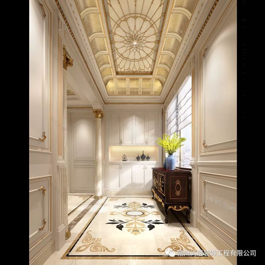 赣州世纪嘉园法式奢华墅居,尚层设计诠释低调华丽-15