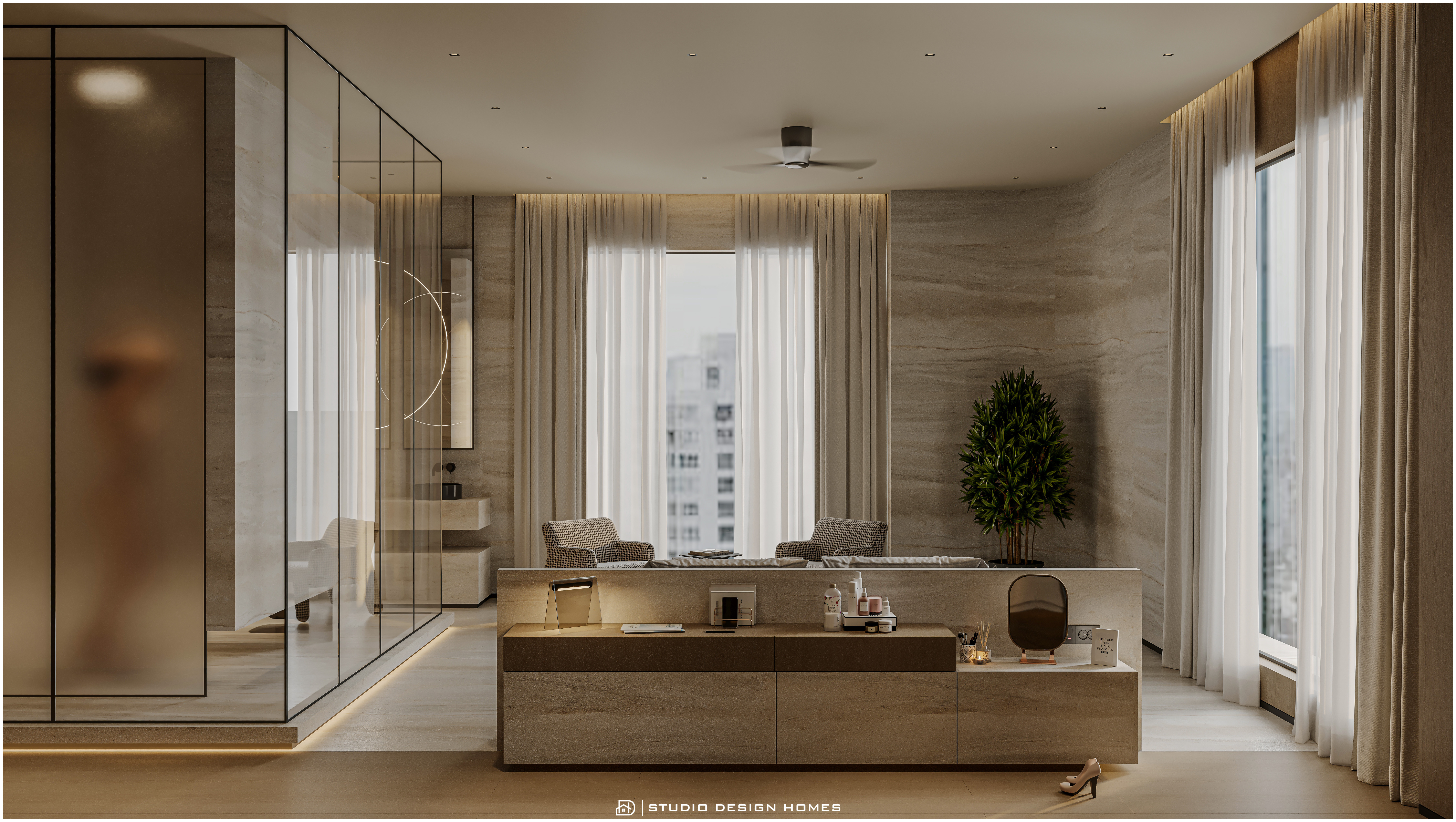 豪华主卧套房-9