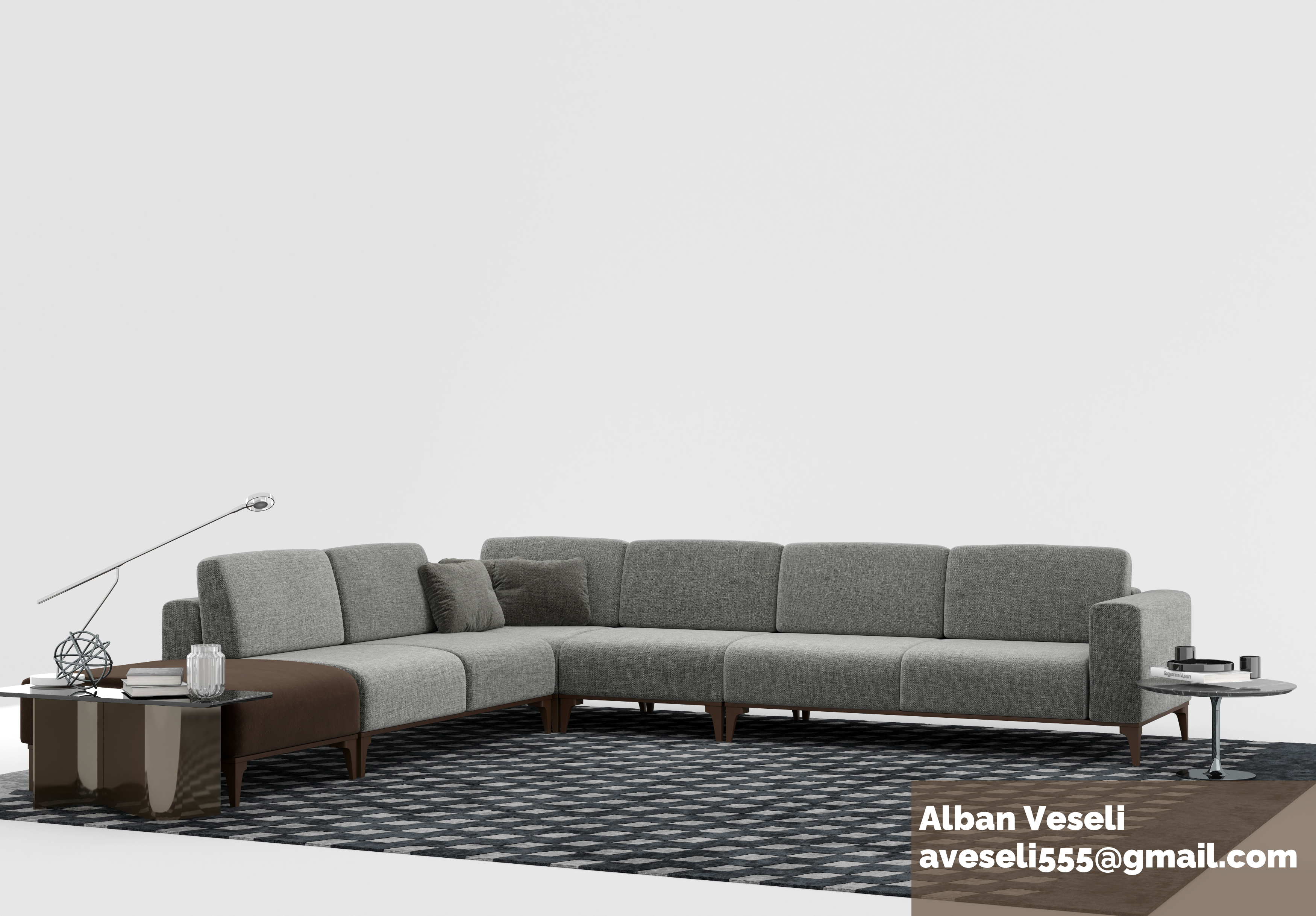 Leona 转角沙发设计丨CGI-6