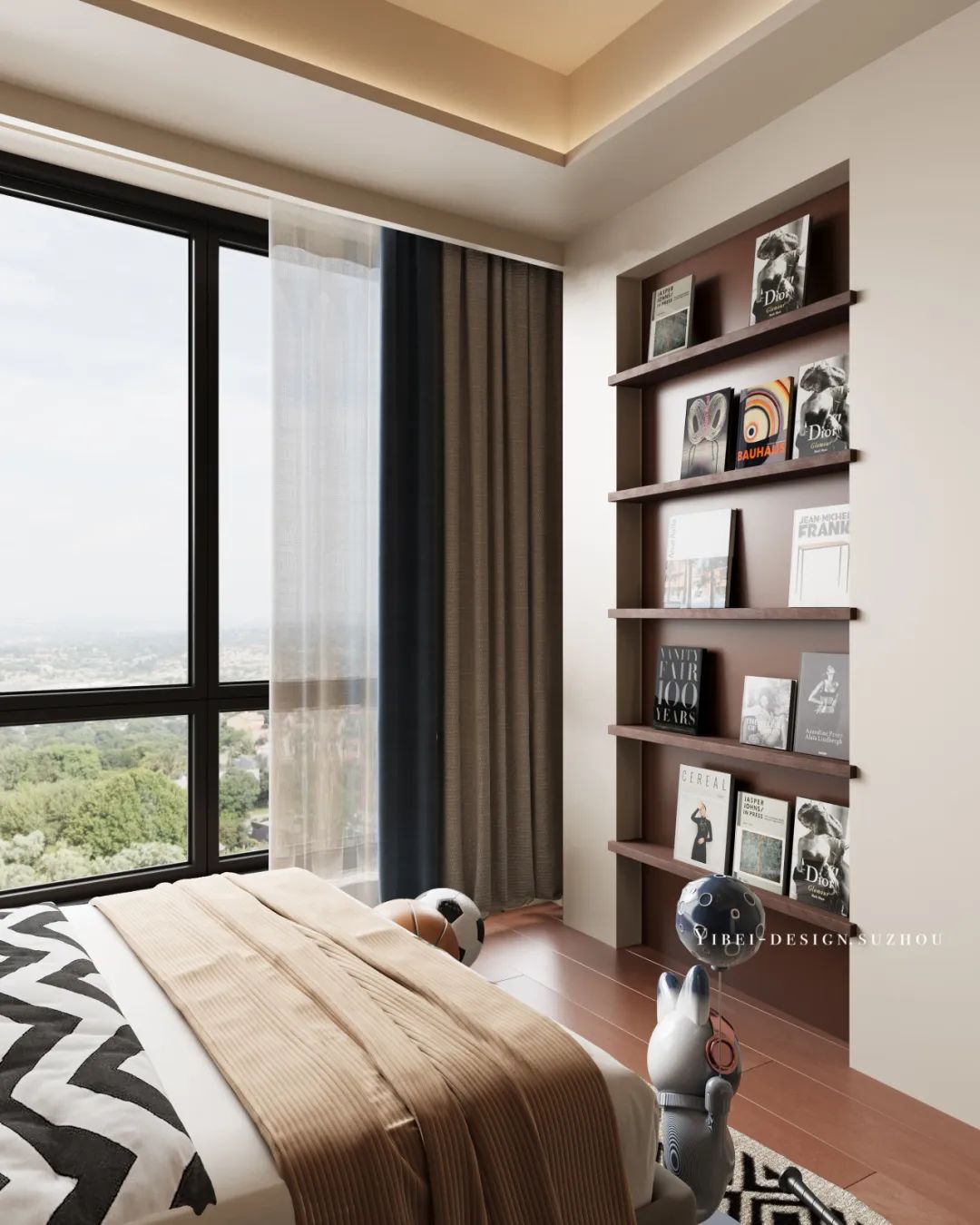 岁月沉淀的韵味 · 家装设计丨中国苏州丨YIBEI DESIGN-14