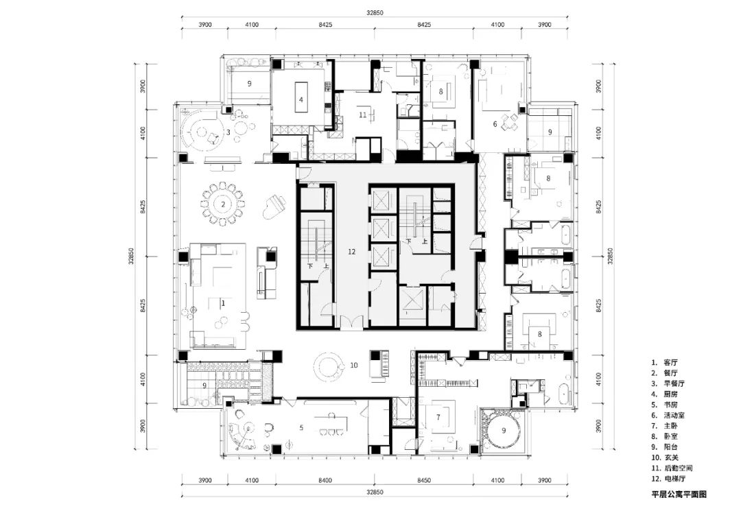 宁波江山万里Sky Casa城市综合体丨中国宁波丨建言建筑设计 Verse Design-42