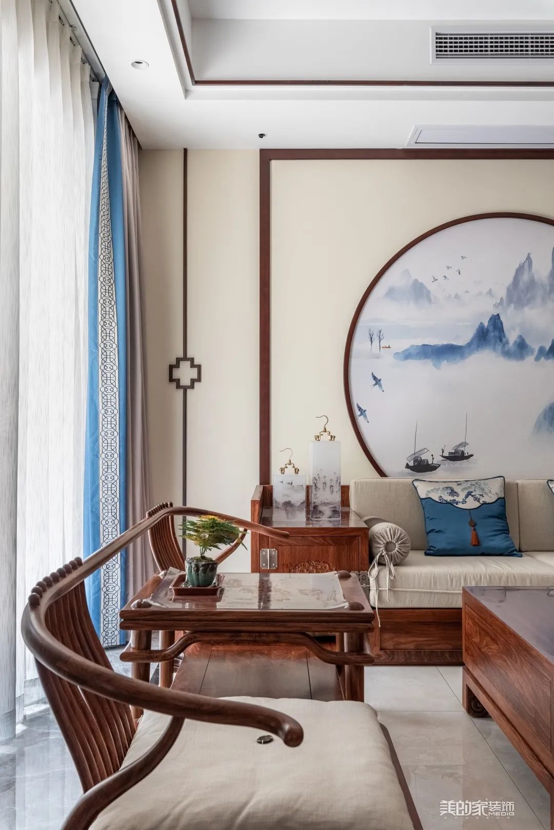 禅意风骨,新中式 290㎡大美之家-27