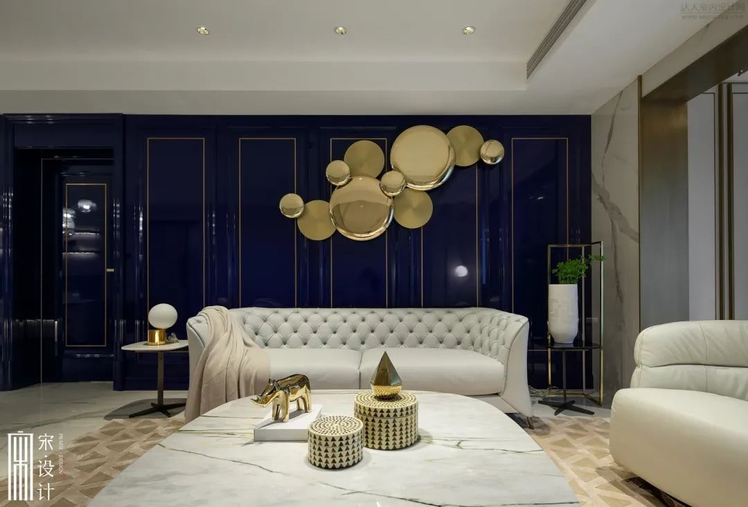 莫斯科 106㎡现代简约家居，融入苏联构成主义风格-155