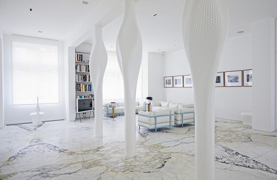 West London Apartment with Stylish Interiors Completely White-1