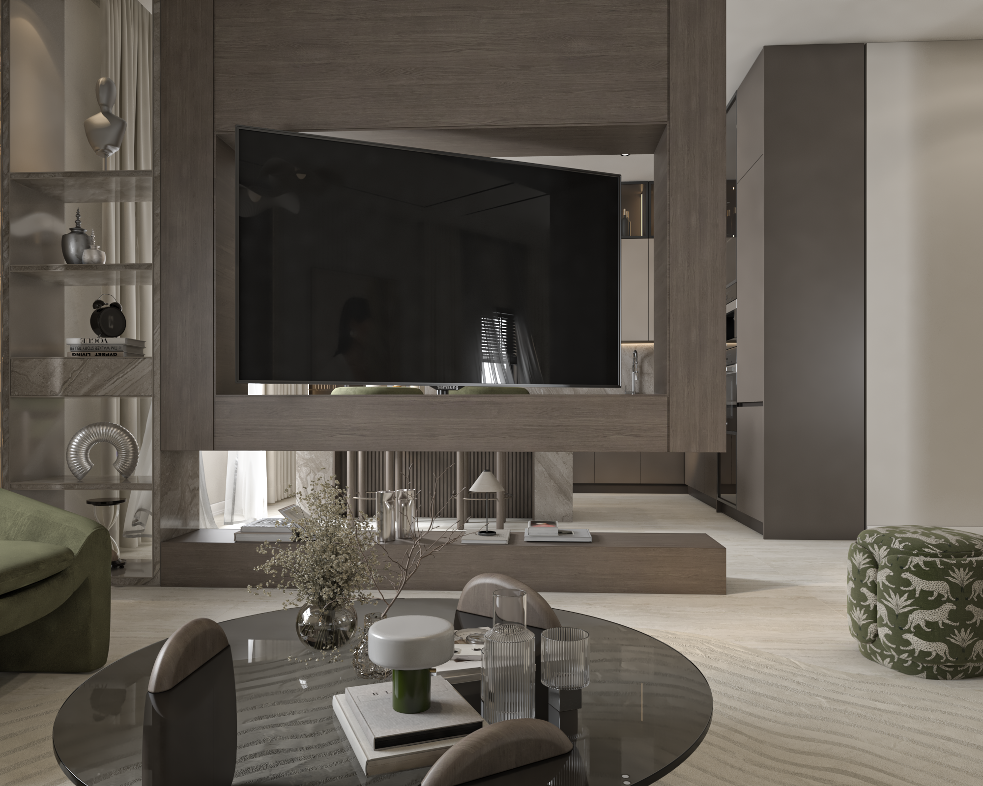 厨房、客厅与餐厅-6