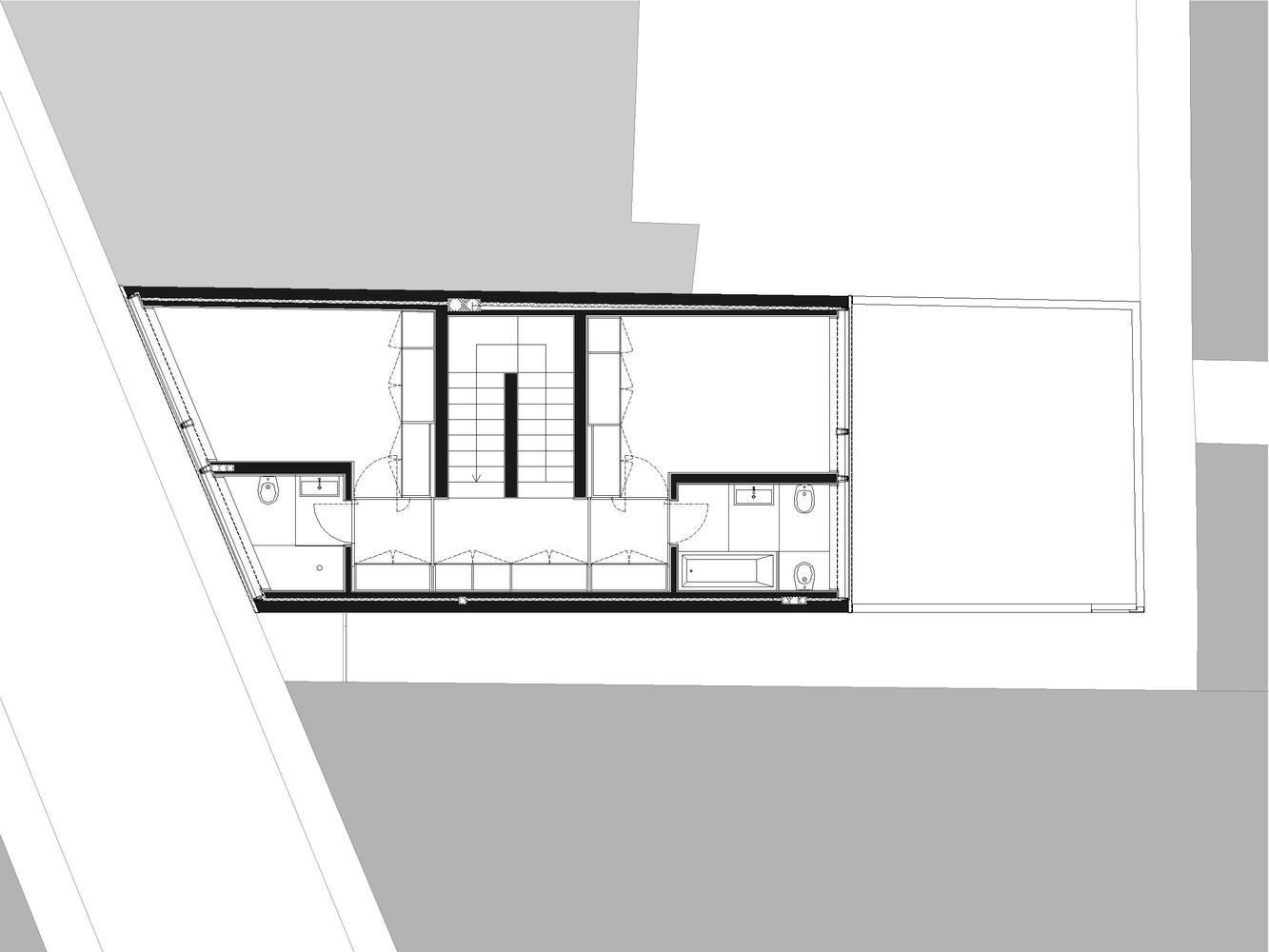 葡萄牙马拉夸街混凝土住宅丨Base arquitetura-58