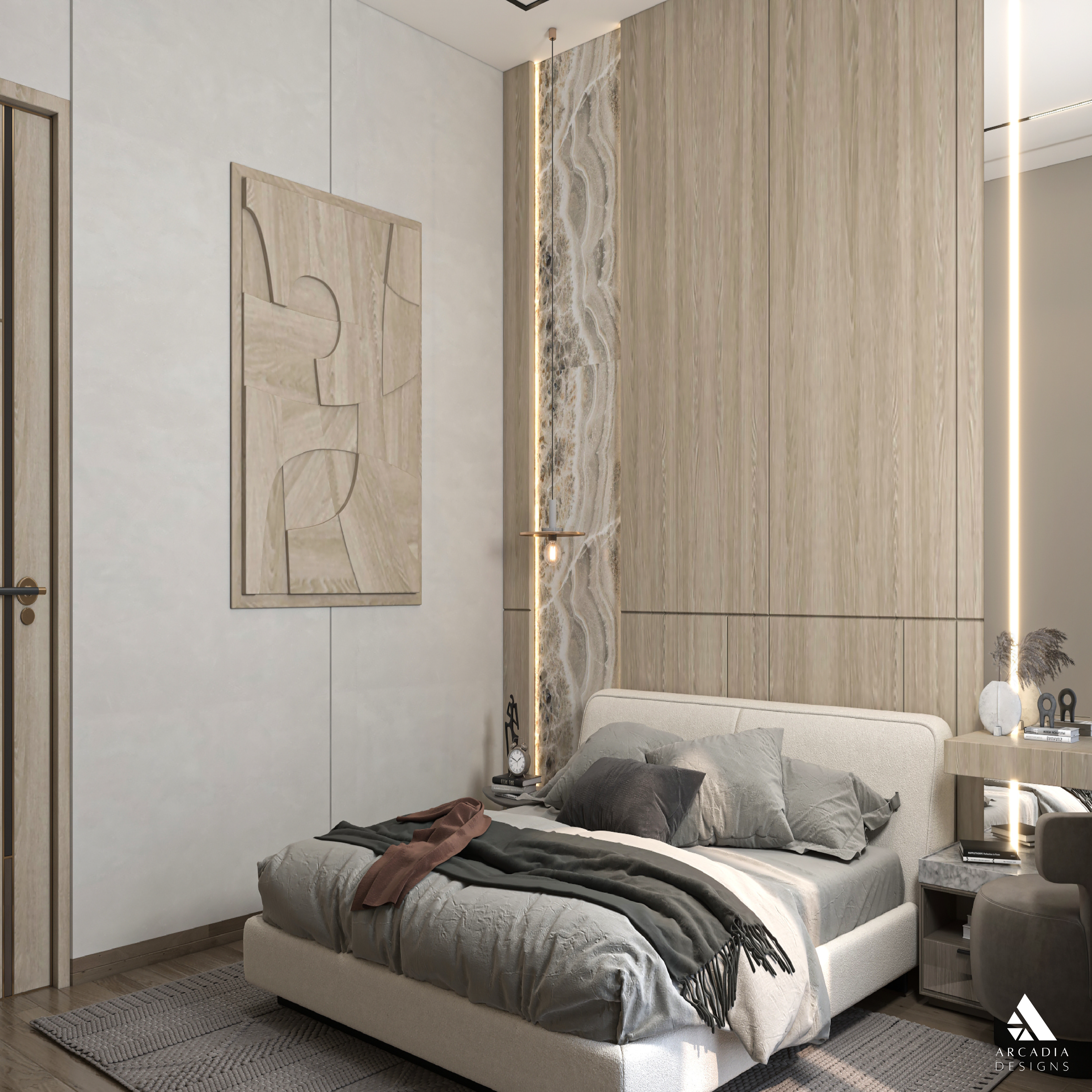 Minimalist Apartment Design - ASEBE Hotel-9