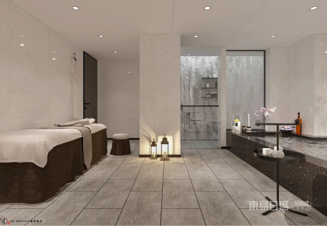 400㎡轻奢灰色私宅,家的乌托邦丨东易日盛-53