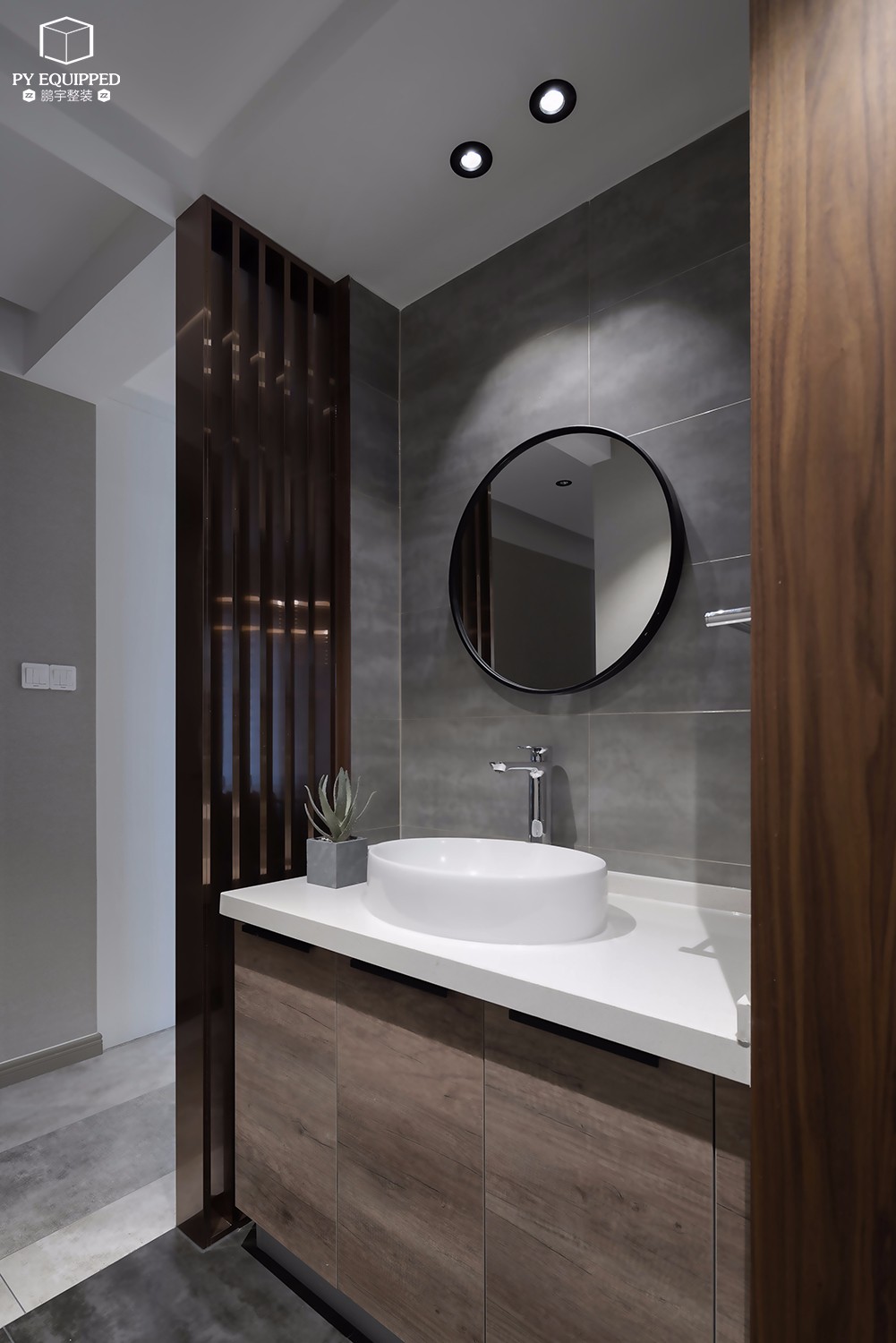 平行世界——180㎡现代港式住宅  鹏宇设计-21