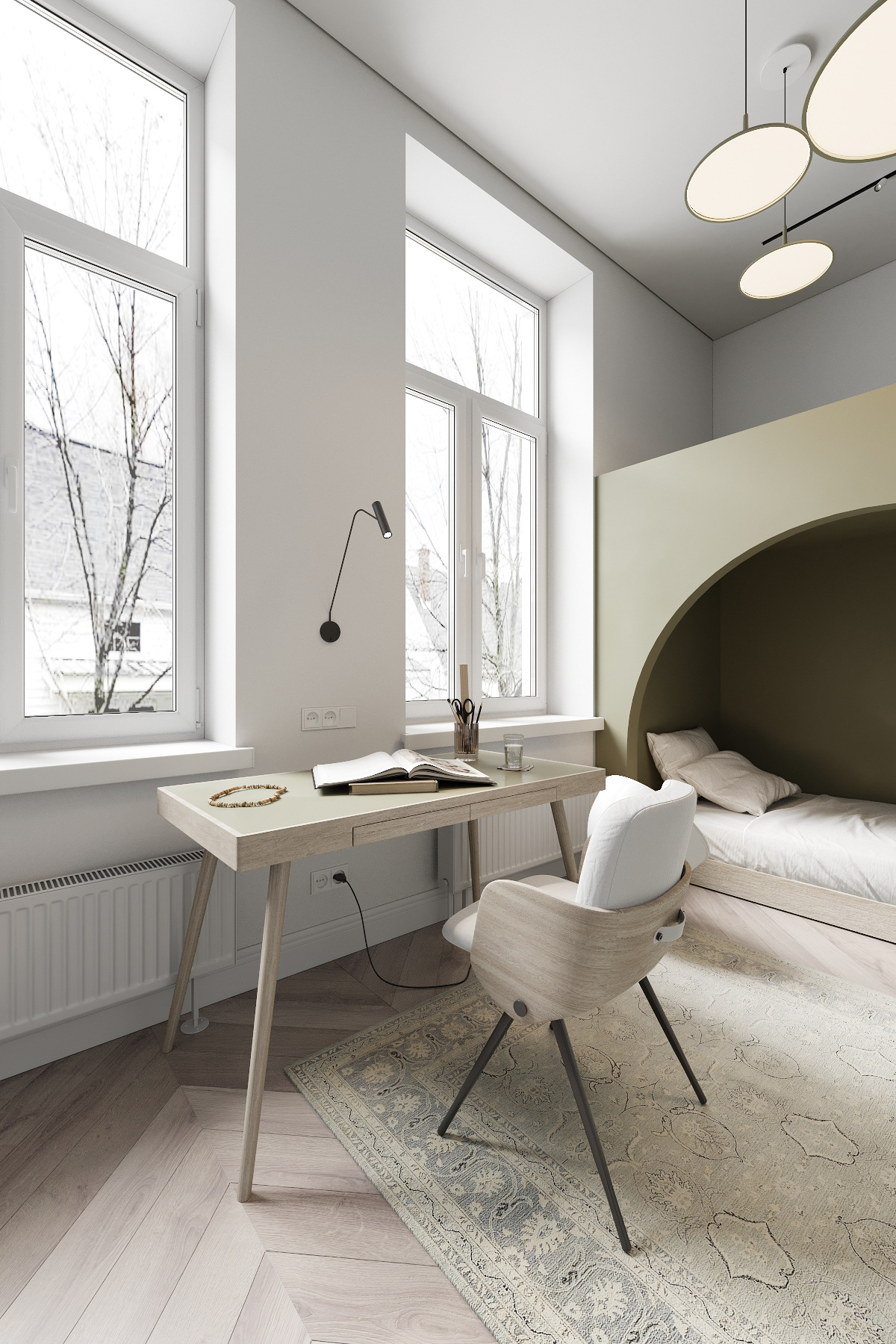 高级灰色系公寓设计-12