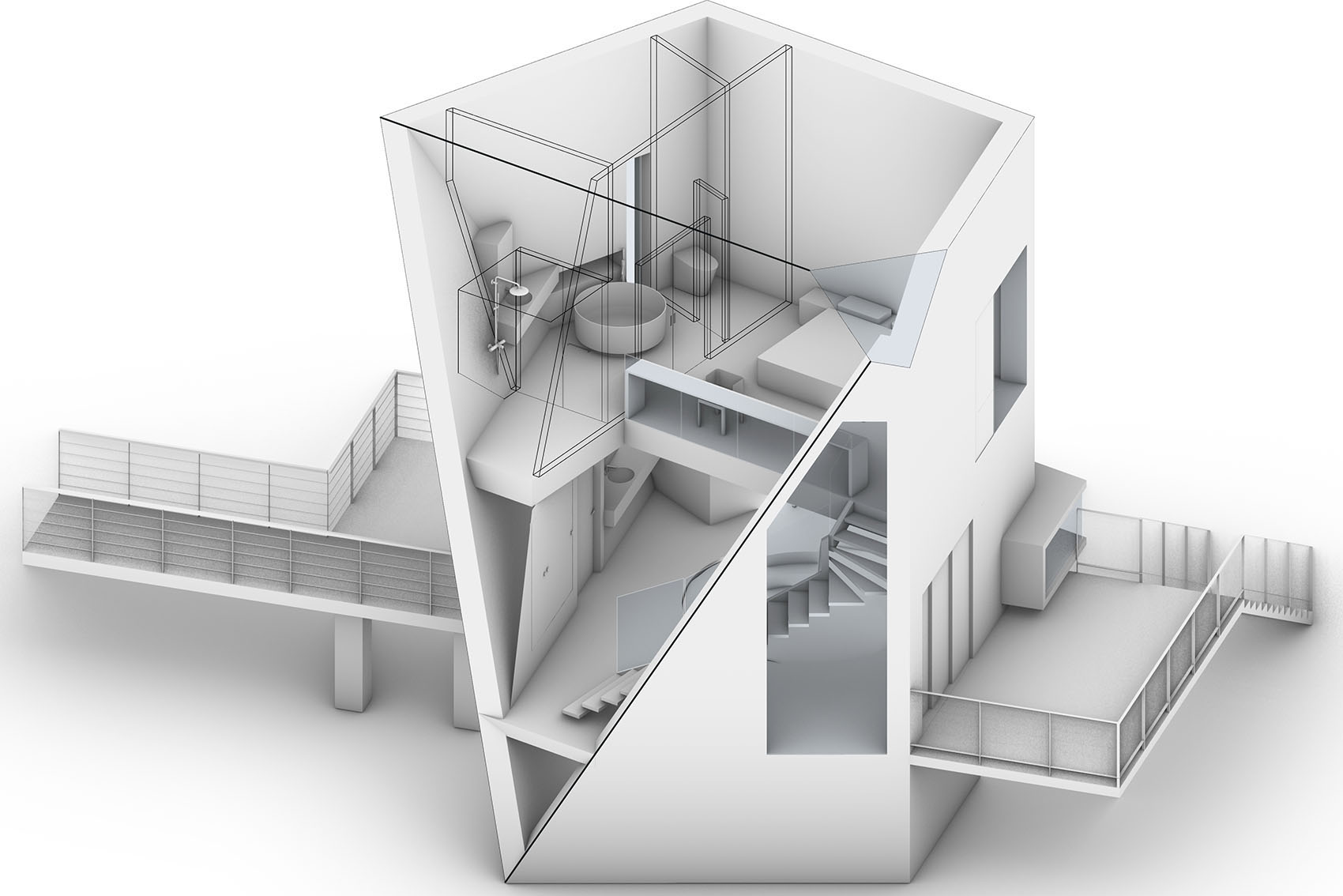 潜行之屋(桐庐森泊度假区)丨中国杭州丨SpActrum谱观,上海中森,中国联合,浙江安道等-59