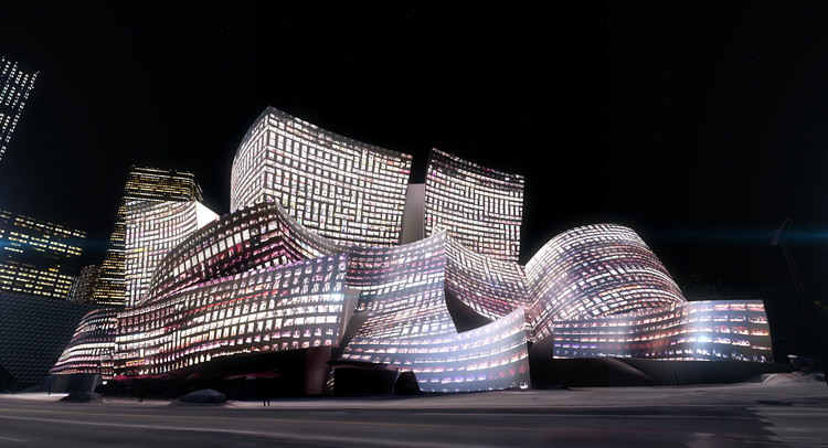 WDCH Dreams（沃尔特·迪士尼音乐厅数字投影项目）丨加纳沃尔特丨Refik Anadol与Google Arts & Culture-6